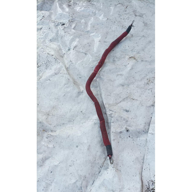 Cable Corriente Tierra 1 Pulgada 75cms Rojo