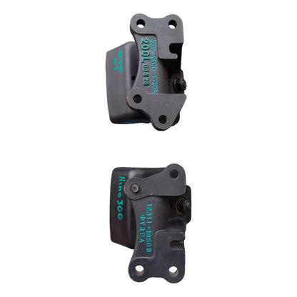 Soporte Goma Hule Tacón Motor Hino 300 716 816 Par