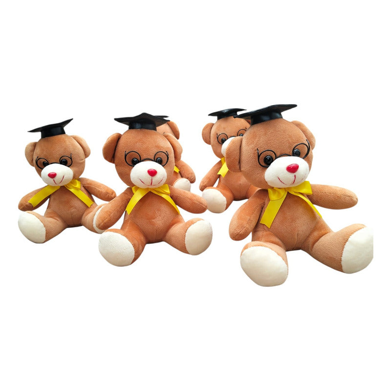 Peluche Oso Tierno Graduación Café