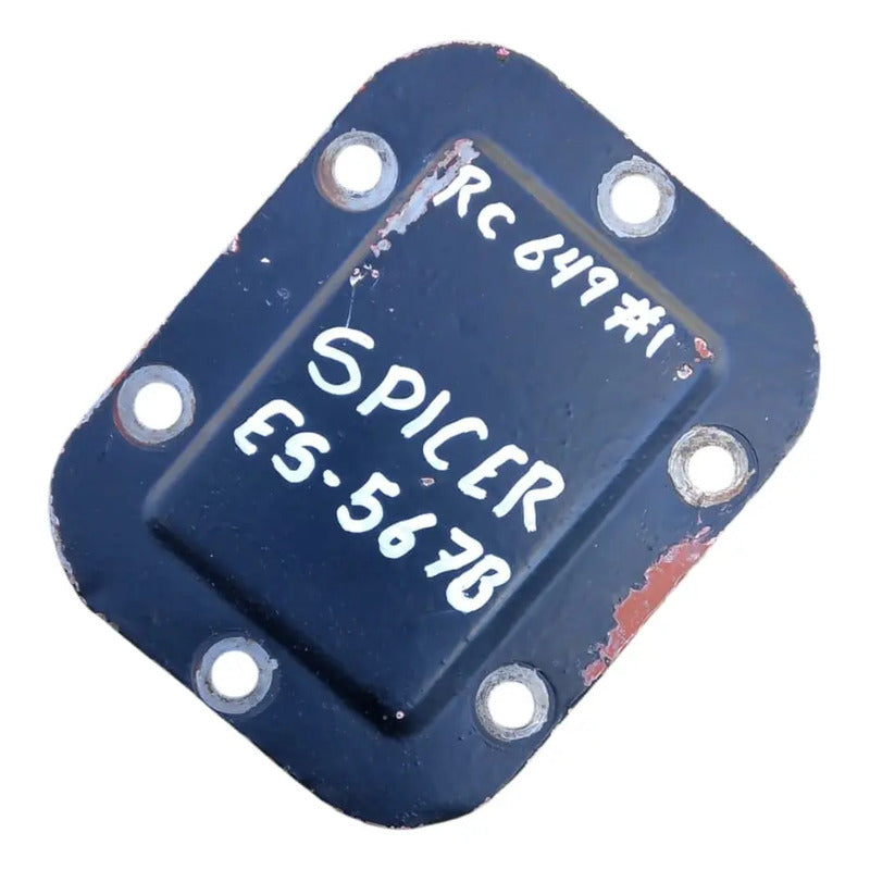 Tapa Cubierta Lateral Transmision Spicer Es-5607b 7 Vel Negro
