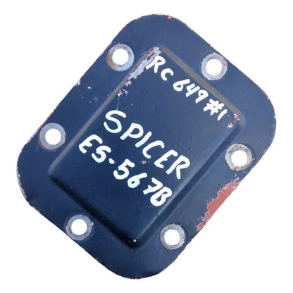 Tapa Cubierta Lateral Transmision Spicer Es-5607b 7 Vel Negro