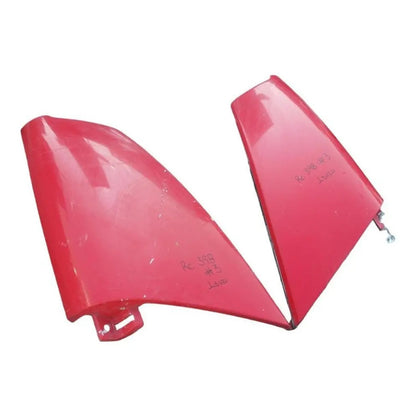 Panel Cubierta Moldura Cabina Isuzu Elf 400 450 Par Rojo
