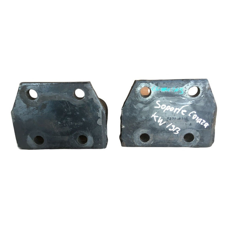 Soporte Lateral Coraza Concha Motor Cummins Isb (par)