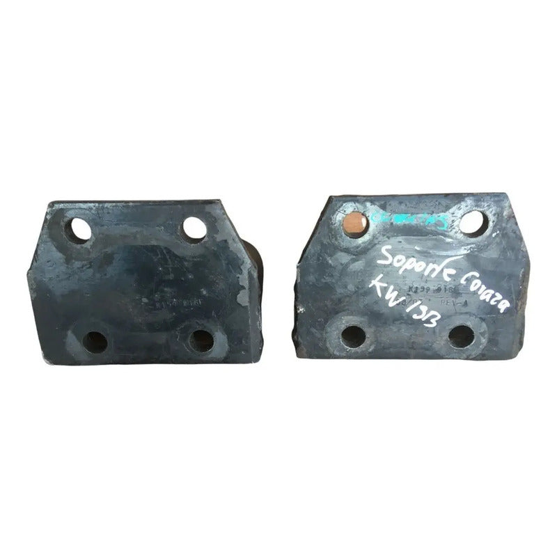 Soporte Lateral Coraza Concha Motor Cummins Isb (par)