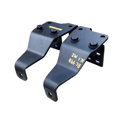Soporte Base Defensa Camión Freightliner Fl 70 Par Negro