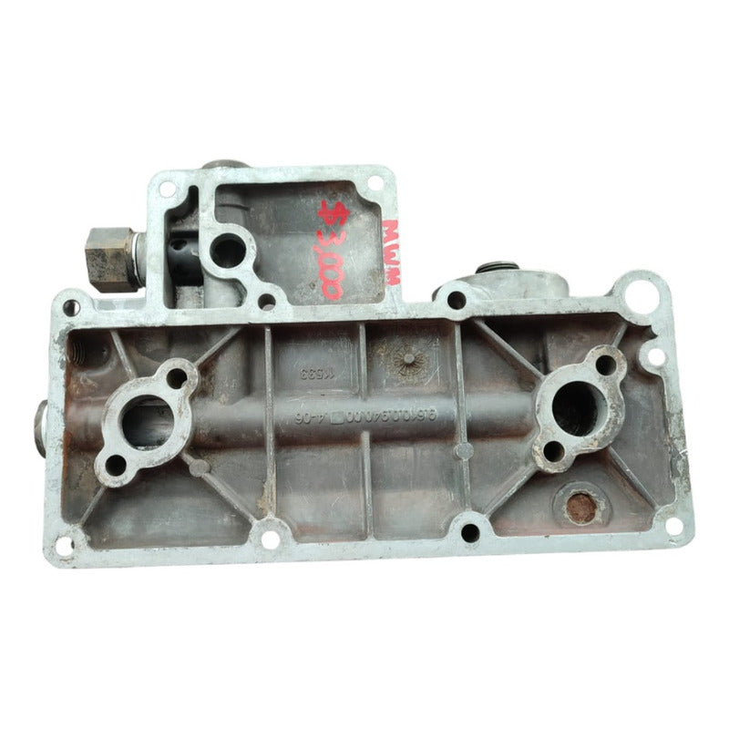 Base Enfriador Aceite Portafiltro Mwm 4.12 Tge International