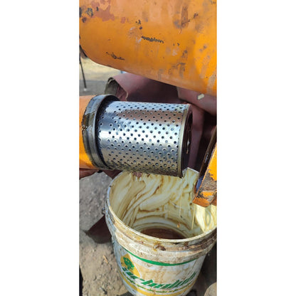 Base Soporte Filtro Aceite Hidráulico Doble Universal Camión