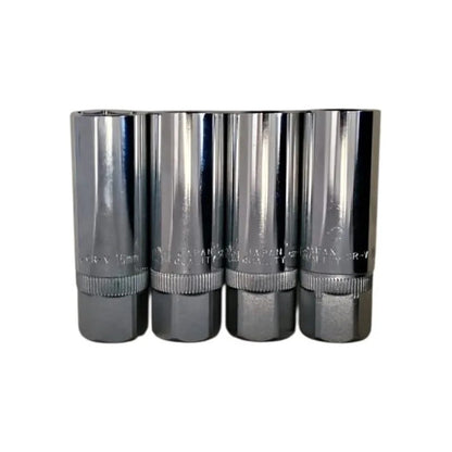 Kit 4 Dados Bujias Quality Honda Cr-v 16 Mm Plateado