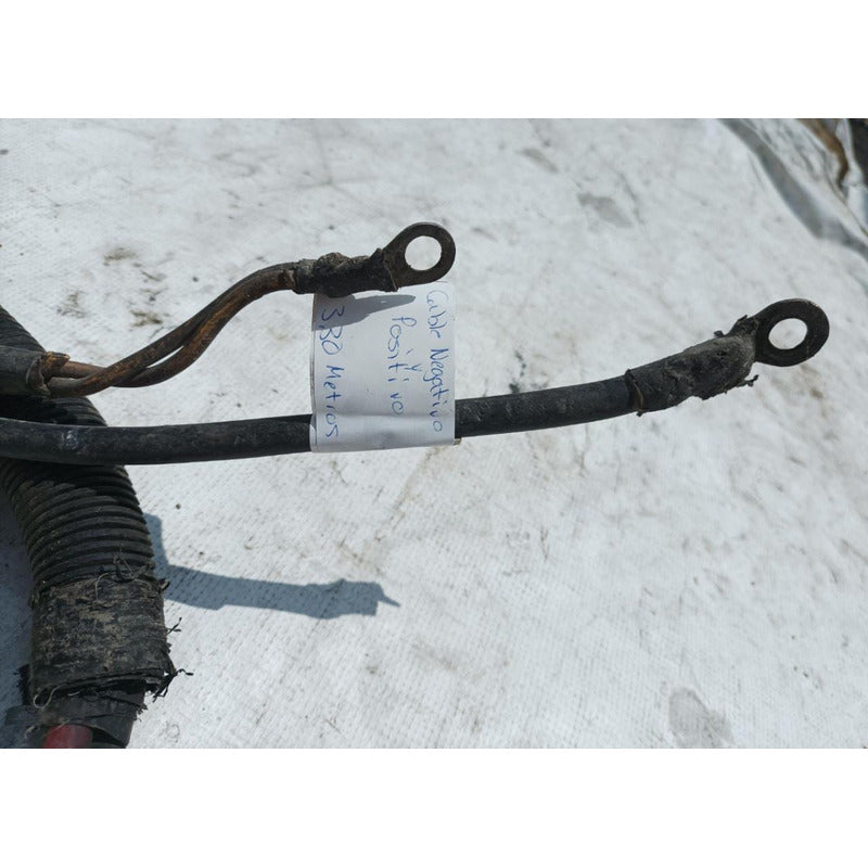 Cable Corriente Tierra Bateria Automotriz Pulgada Camion