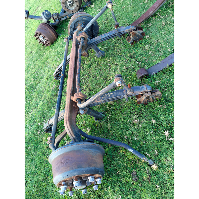 Eje Delantero Peines Perchas Frenos Aire Hyundai Hd120 8 Bir