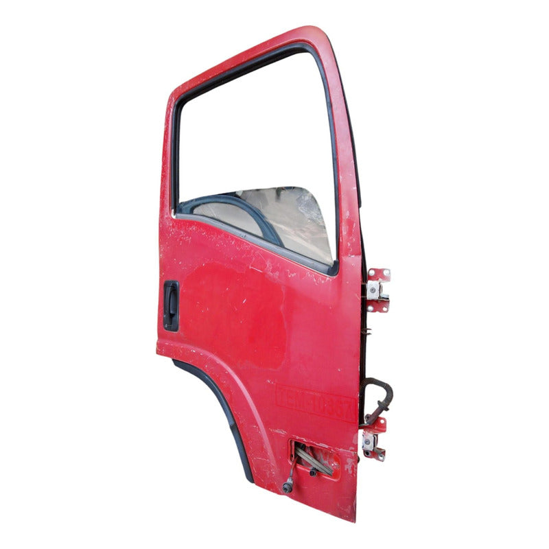 Puerta Copiloto Cabina Isuzu Elf 300 Con Cristal Delantera Rojo