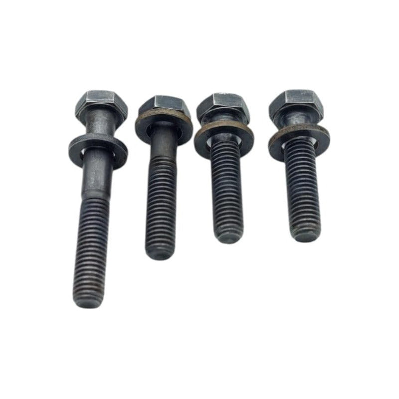 4 Tornillos Juego Kit Caja Soporte Tensor Banda Motor Caterp Negro