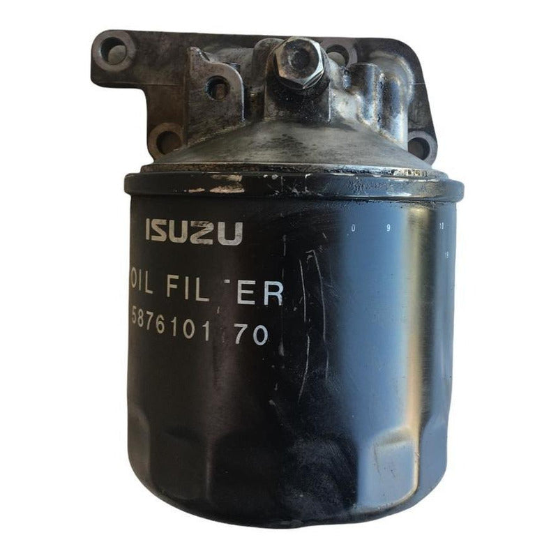 Soporte Base Filtro De Aceite Motor Isuzu 4hk1 Elf 450