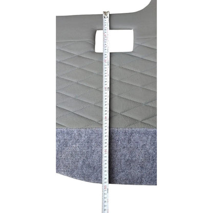 Tapa Panel Puerta Kenworth T300 T370 T600 Gris Alfombra Par Gris