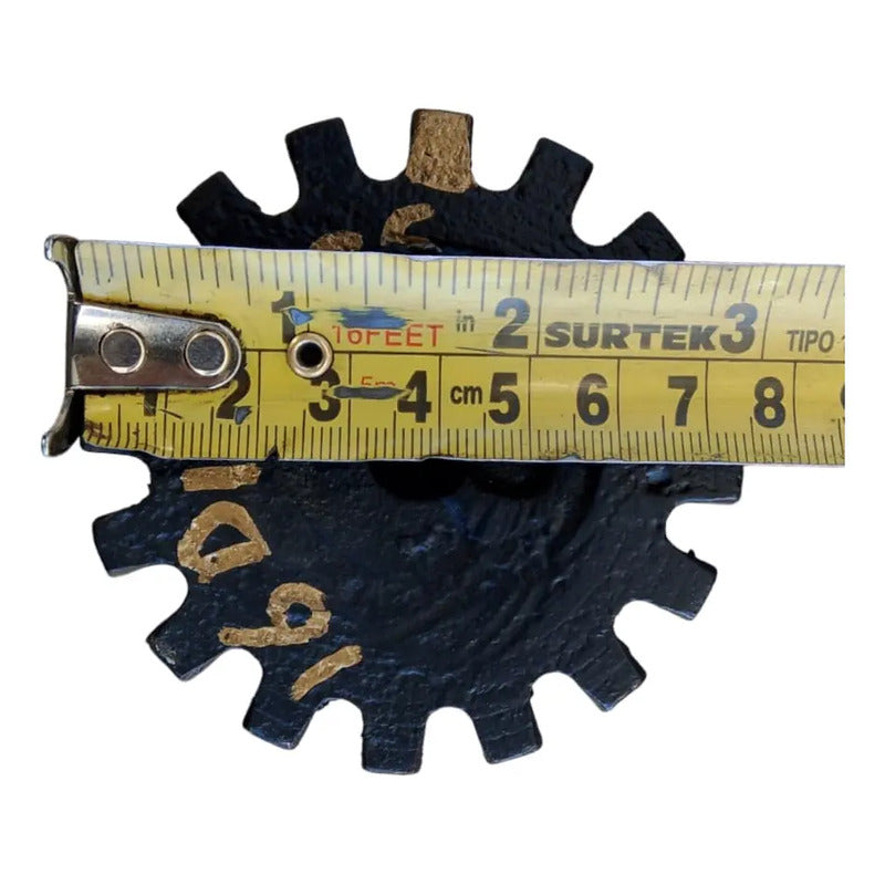 Barra Flecha Cardan Universal 16 Dientes 7 Pulgadas Negro