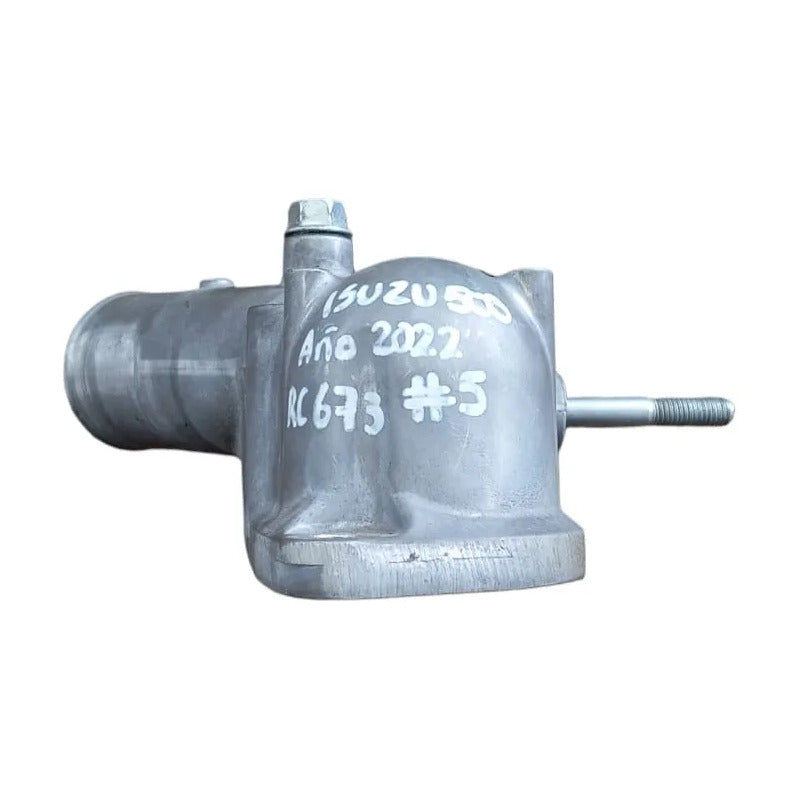 Caja Termostato Motor 4hk1-okl650 Isuzu Elf 500 Año 2022 Aluminio/plateado