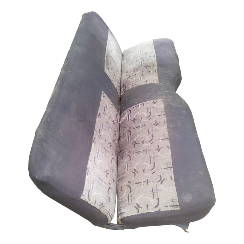 Asiento Corrido Tela Freightliner Fl 70 Fl80 Base Soporte Gris Oscuro