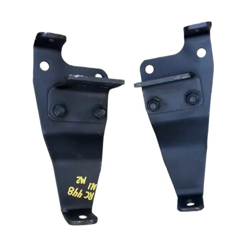 Soporte Base Defensa Camión Freightliner Fl 70 Par Negro