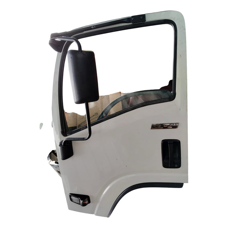 Puerta Piloto Isuzu Elf  300 2018-2023 Delantera Blanco