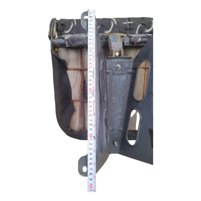 Asiento Corrido Tela Freightliner Fl 70 Fl80 Base Soporte Gris Oscuro