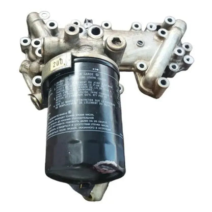 Base Soporte Tapa Cubierta Enfriador Aceite Filtro Hino
