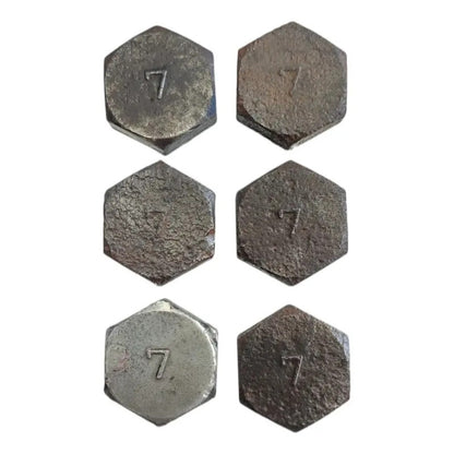 Tornillo Coraza Transmisión Motor J08e Hino 500 1524 6 Pzas Plateado
