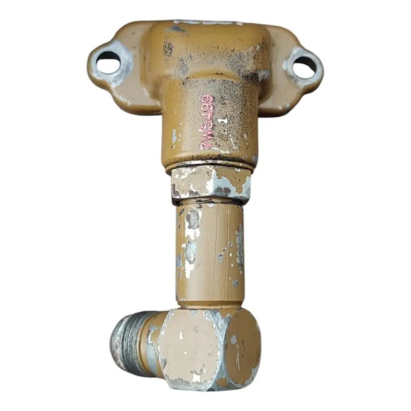 Conexion Codo Compresor Aire Motor Caterpillar 3126 Ocre