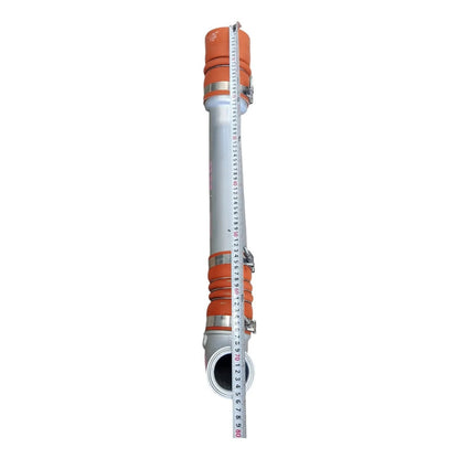 Tubo Manguera Codo Turbo Postenfriador Motor Cummins Naranja / Plateado