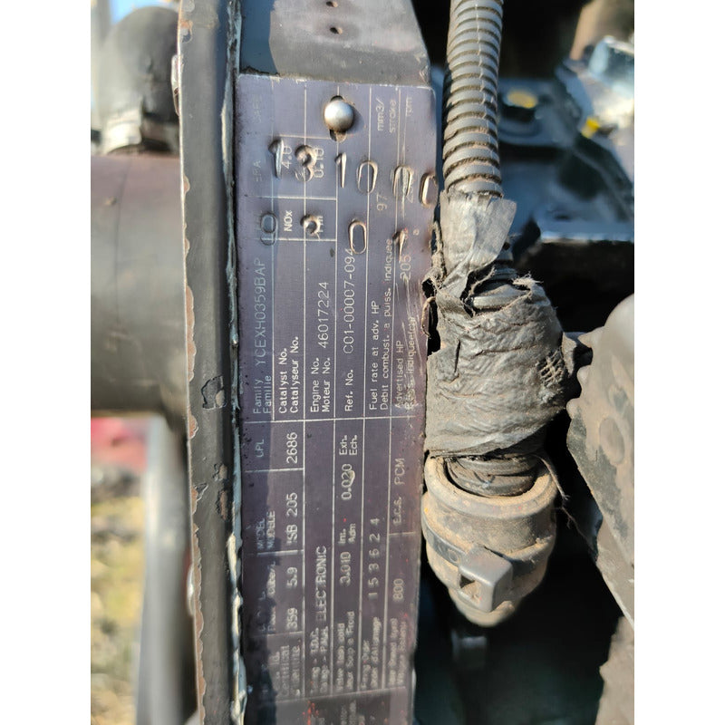 Motor Cummins Isb 210hp Freightliner Fl 70 Otros