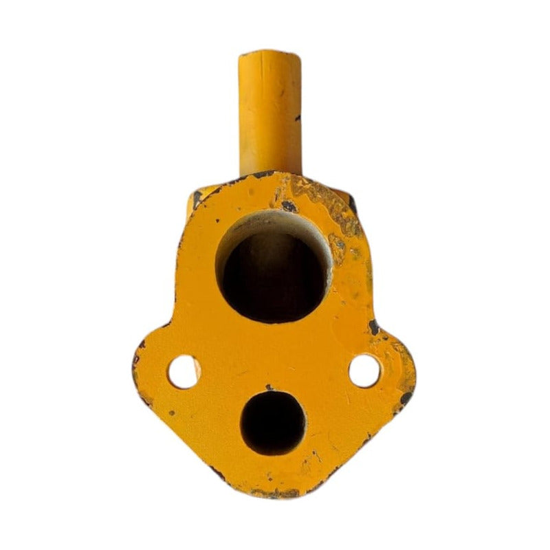 Codo Transferencia Salida Aceite Carter Bomba Caterpillar Amarillo