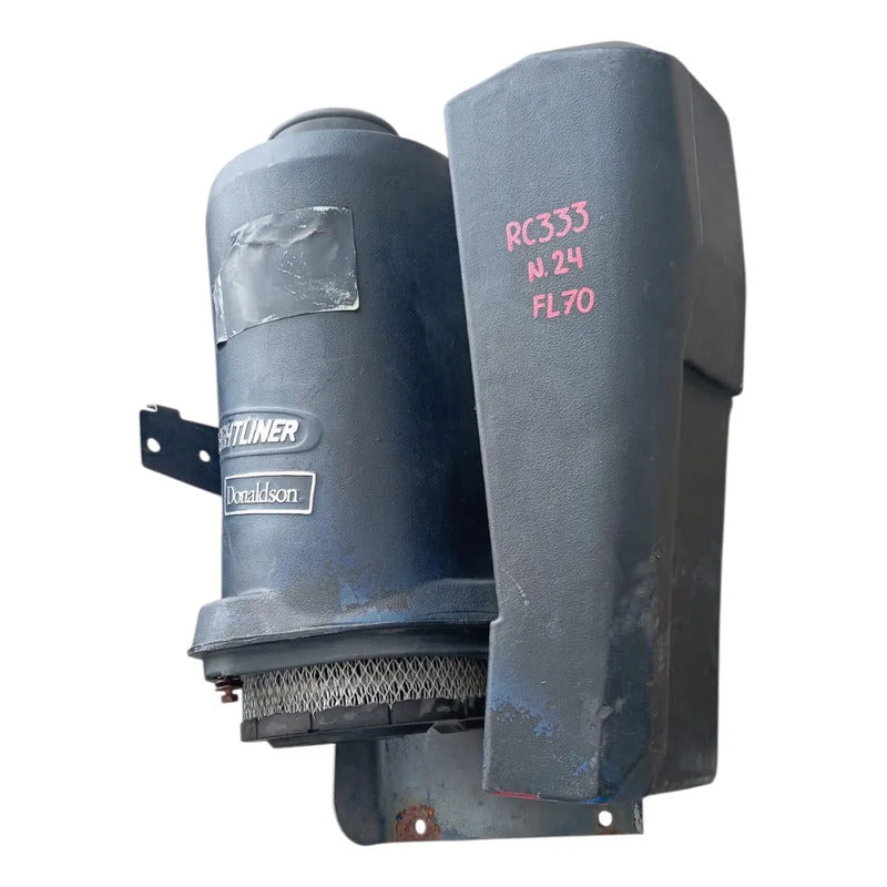 Purificador Aire Base Soporte Freightliner Fl70 Sin Tapa Negro