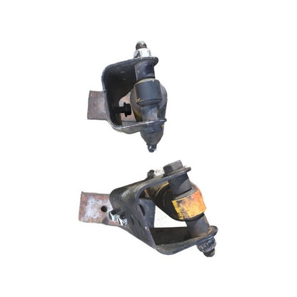 Soporte Base Amortiguador Eje Muey Freightliner Fl70 (par)