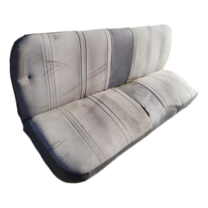 Asiento Corrido Tela Freightliner Fl70 Fl80 Base Soporte Gris