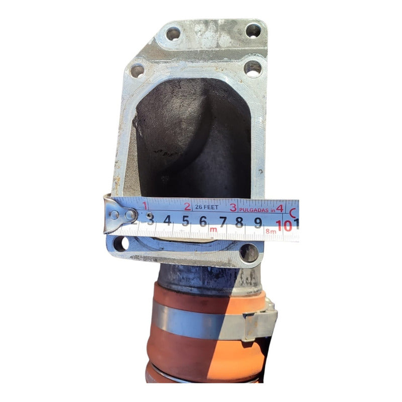 Tubo Manguera Aire Codo Postenfriador Turbo Scania K310 Iriz Blanco