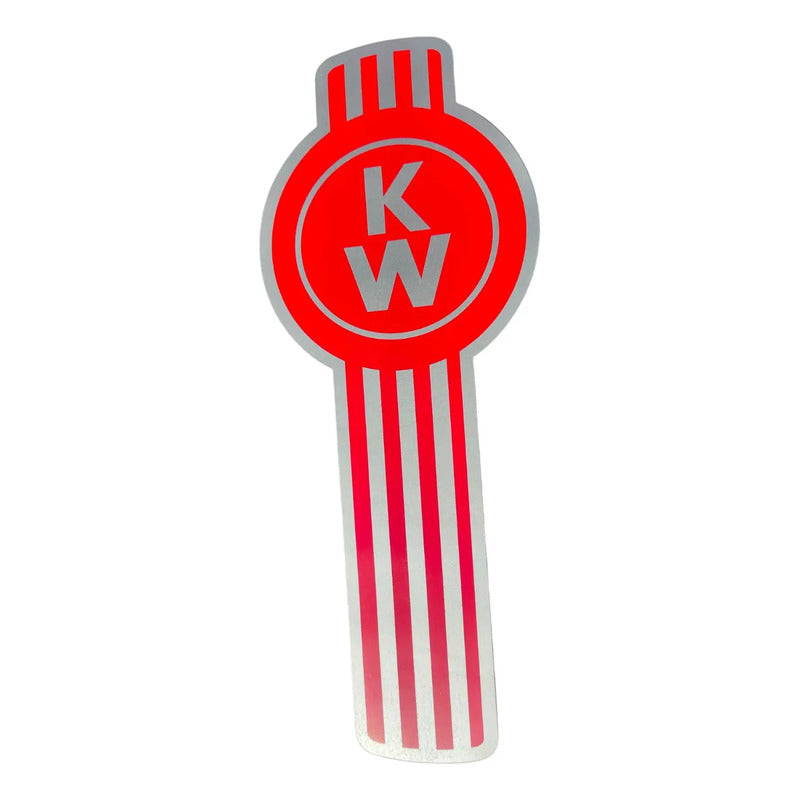 3 Calcomanias Logo Vinil Kenworth Etiqueta 24 Cm Emblema