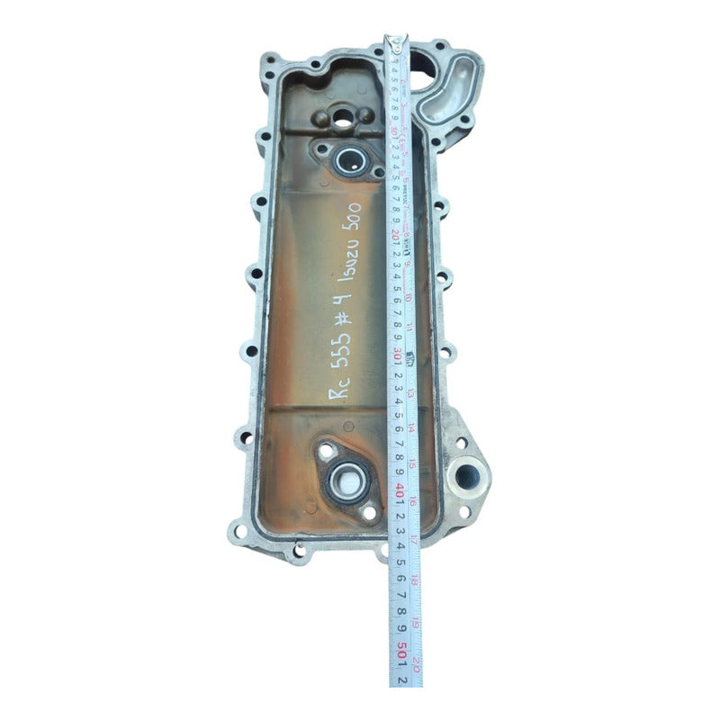 Base Tapa Enfriador Aceite Motor Isuzu 4hk1 Elf 400 450 500
