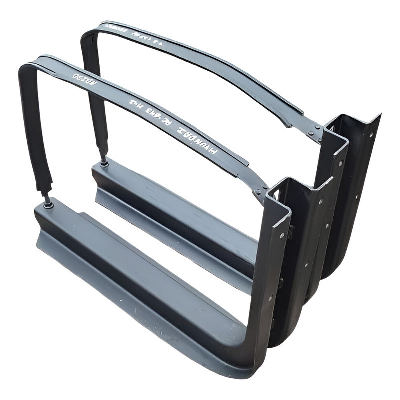 Braket Cincho Base Soporte Tanque Diesel Htyndai Hd120 Negro