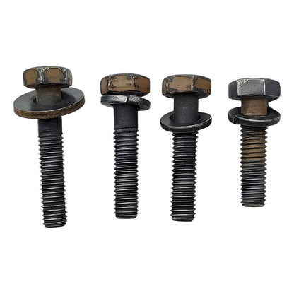 4 Tornillos Juego Kit Soporte Montaje Motor Caterpillar 3126 Negro