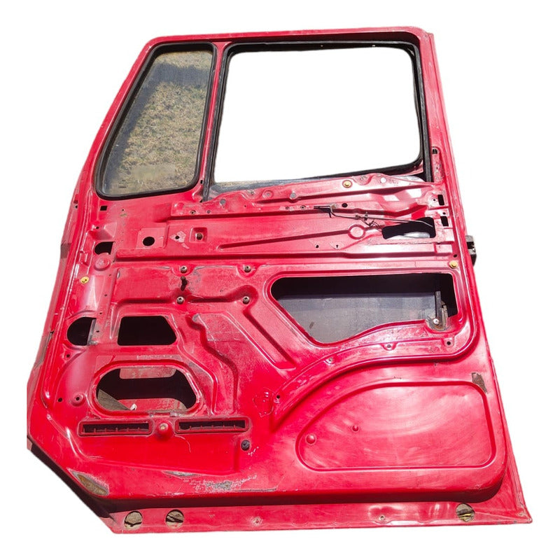 Puerta Freightliner Fl 70 Con Cristal Con Elevador Copiloto Delantera Derecho Rojo