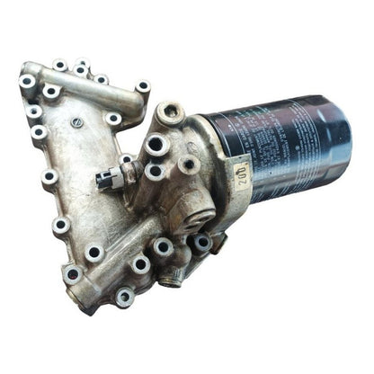 Base Soporte Tapa Cubierta Enfriador Aceite Filtro Hino