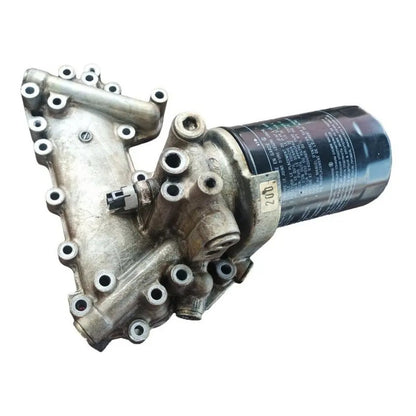 Base Soporte Tapa Cubierta Enfriador Aceite Filtro Hino