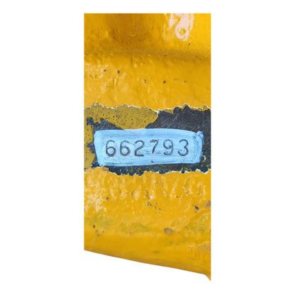 Codo Transferencia Salida Aceite Carter Bomba Caterpillar - Amarillo