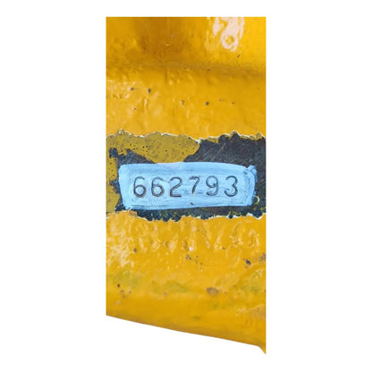 Codo Transferencia Salida Aceite Carter Bomba Caterpillar Amarillo
