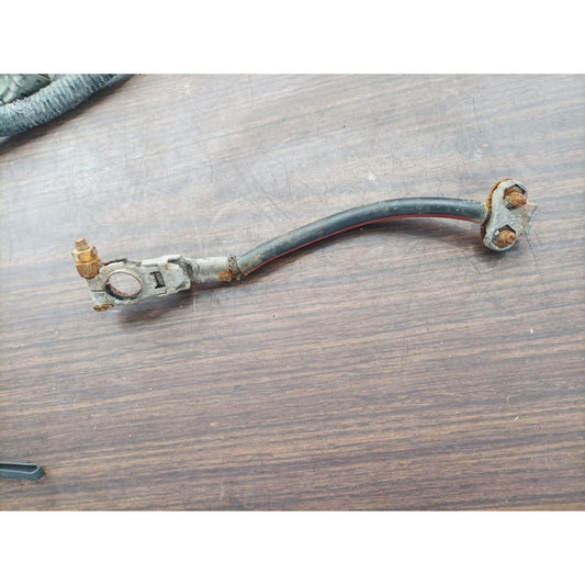 Cable Tierra Bateria Chasis Multi Conector Camion Negro 25cm
