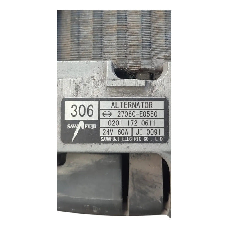 Alternador 24v Hino 500 1524 Motor J08e