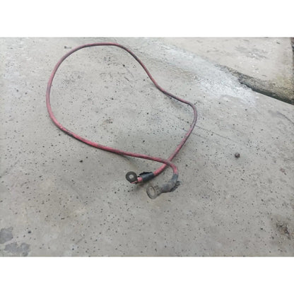 Cable Corriente Tierra Automotriz Bateria Rojo 3/4 1.30m