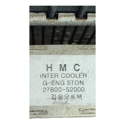 Radiador Postenfriador Tolva Hyundai Hd120 Negro