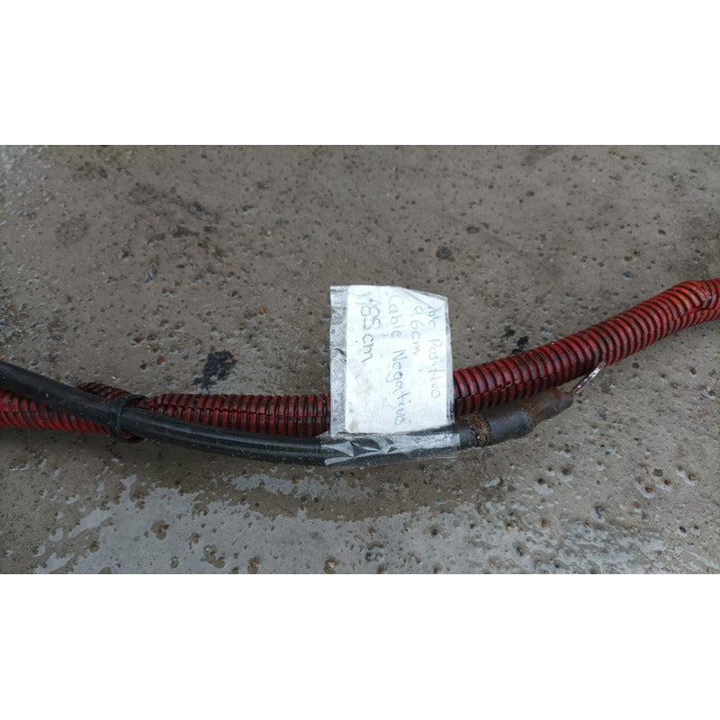 Cable Automotriz Corriente Tierra Negro Camión Batería