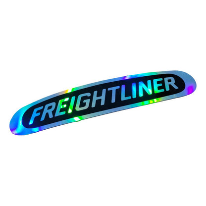 3 Calcomanias Logo Vinil Freightliner Etiqueta 40 Cm Emblema
