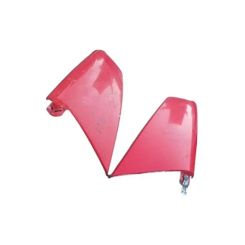 Panel Cubierta Moldura Cabina Isuzu Elf 400 450 Par Rojo
